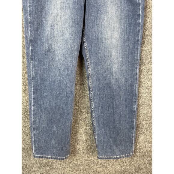 Soft Surroundings The Ultimate Denim Relaxed Straight Jeans size 14 Med wash - Picture 4 of 16